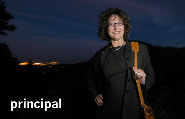 Theresa Fogle, Founder and Brand/Creative Director of EDGE Communication by Design. 